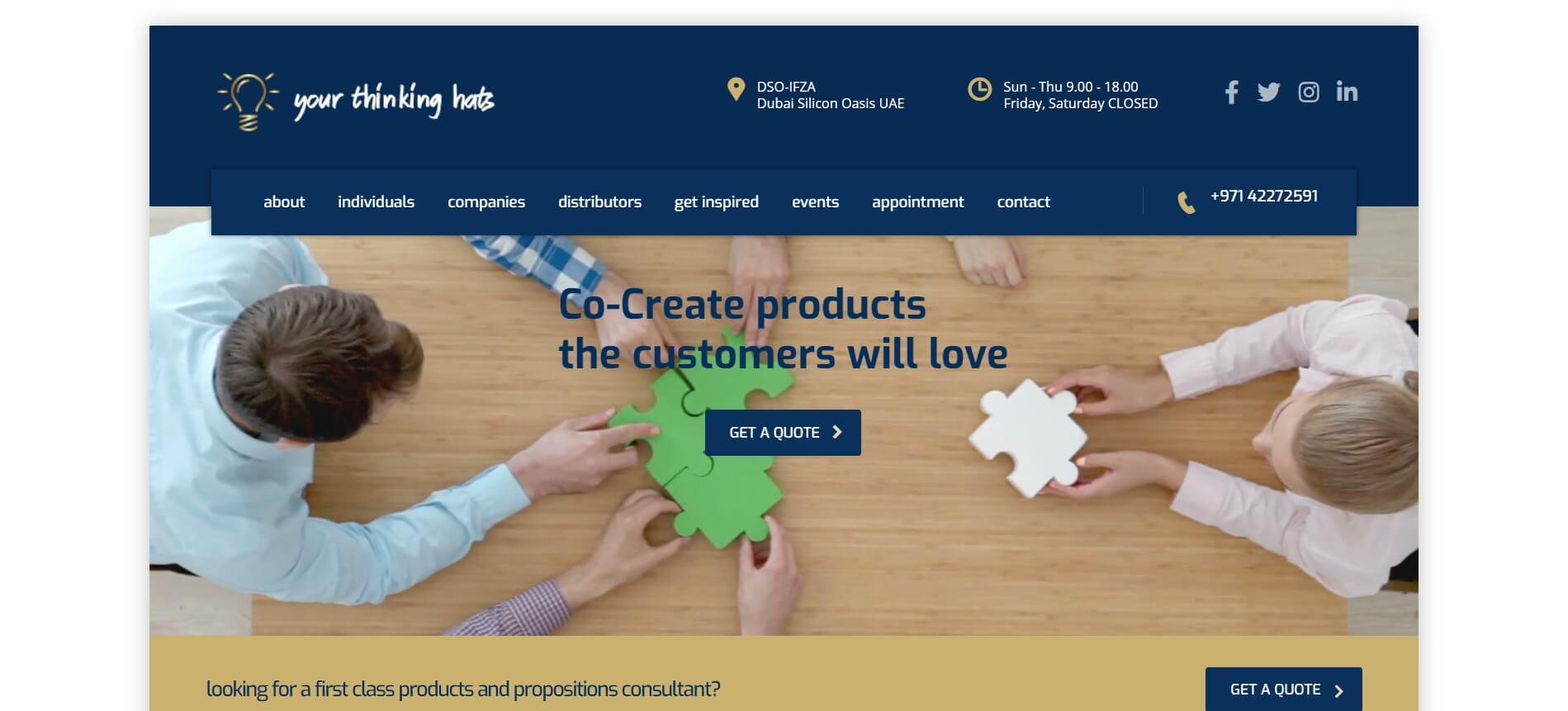 yourthinkinghats.com